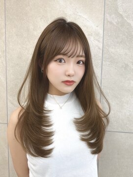 マウル ナゴヤ 名駅(MAEUL NAGOYA) ベージュカラー×レイヤーカット