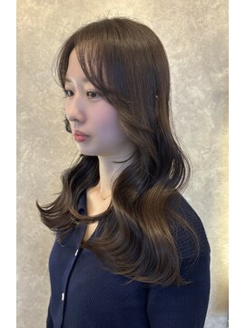 キイ ギンザ(k.e.y GINZA) チョコレートブラウン/前髪レイヤー/銀座/東銀座/築地/新橋/