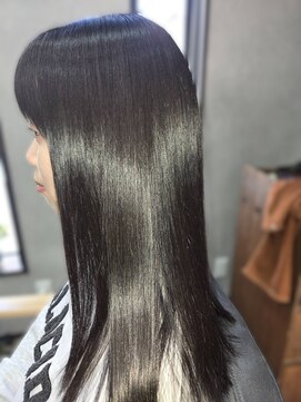 サラつや髪質改善ストレート