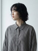 キビト(kibito) ミディアムパーマ黒髪パーマ大人ボブパーマ若松河田曙橋20代30代
