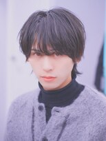 プリアバイポプルス 渋谷(pria by popls)&nbsp;シースルー/メンズ韓国ヘア/ラウンドマッシュ/髪質改善/縮毛矯正