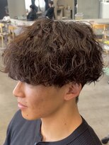 フィフス 渋谷(fifth)&nbsp;渋谷緩めシャドウパーマ波巻きスパイラルルーズパーママッシュ