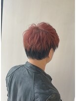 コレロ ヘアー(KORERO hair)&nbsp;メンズレッドマッシュ×束感ショート