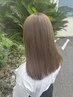 【髪質改善】カット+透明感カラー+髪質改善プルミエール¥19250→¥15400~