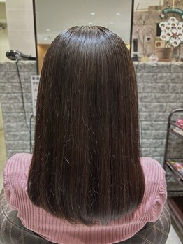 エミシーモール店(Emi)の写真/髪や頭皮の悩みに寄り添う至福のケア！しっとりつやつやトリートメントで理想の美髪へ♪