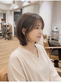 レイヤーカット/カラー/ブリーチ/髪質改善/韓国/金沢文庫/ボブ