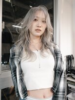 スティードアウェーク 立川北口店(Steed AWAYKE)&nbsp;layer cut / white blond【AWAYKE/SteedAWAYKE/立川】