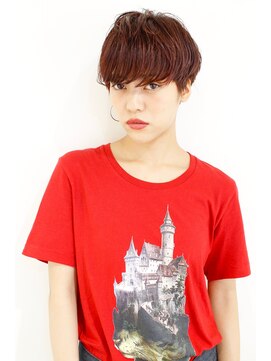 レンク(LENC) Coast.ベリーショート×チェリーレッド×ジューシー