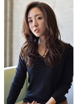 ナナナ パレナ 宝塚店(nanana parena)&nbsp;ゆるめカールのリラックススタイル