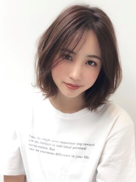 アグ ヘアー ティア 狭山店(Agu hair Tea) 《Agu hair》とろみハニーボブ