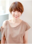 30代・40代 耳掛けできてスッキリ見える 大人の可愛いショート_1