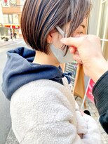 ネオリーブアイム 横浜西口店(Neolive aim)&nbsp;小顔切りっぱなしボブまるみくびれショート横浜11