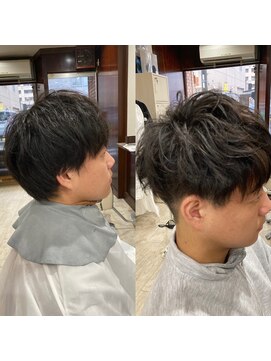 リライト ［relight尼崎］高校ご卒業、束感パーマ