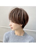 【Chill】オフィスもok!大人かわいいショートパーマスタイル◎