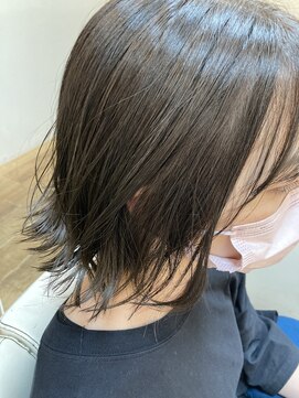 ヘアーゾーン ハチマルハチ 登戸駅前店(Hair Zone 808) 色っぽいふんわりミディ