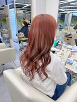 オーロ 池田店(ORO)&nbsp;大人可愛い韓国風ゆるふわ愛されことりコーラルピンク☆