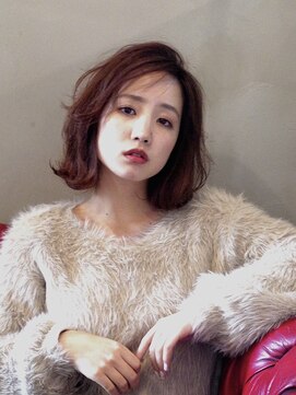 リバティ 吉祥寺(Liberty) ☆かき上げロブ　クールブラウン☆[吉祥寺] [髪質改善]