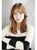 ◎大人かわいいこなれ短め前髪カットくびれヘア