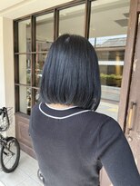 ヘアースタジオ エフ(Hair studio f) フェイクブラックby川越