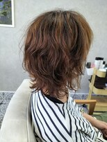 ハナヘアー(HaNa hair) ニュアンスウルフパーマ