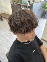 ウォルク(WOLK)&nbsp;マッシュウルフ/波巻きパーマ/波巻きスパイラル/王道マッシュ