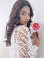 ルポン(Lepont) 蒲郡ヘアカラー/ベージュ/ツヤ髪/ウエーブスタイル/透明感カラー