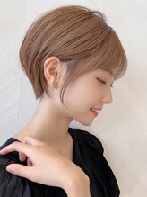 実は相性抜群《ショート》×《髪質改善》縮毛矯正/髪質改善/白髪染め/白髪ぼかし/ハイライト/U24/心斎橋