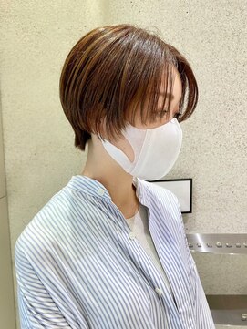 メゾンマイル 恵比寿(maison mile) ハッシュカット/似合わせカット/レッドブラウン[恵比寿駅]