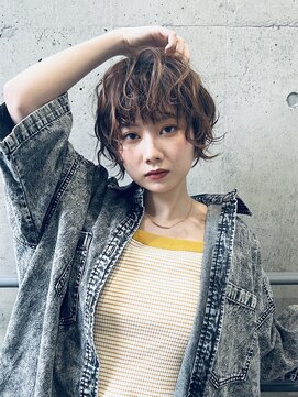 マノ 千歳烏山(MaNO) 〈aya〉ゆるパーマ/ショートパーマ/くびれヘア/髪質改#1