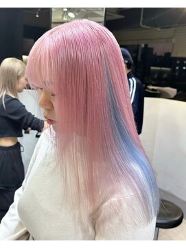 ベレーザ 渋谷(BELEZA) 5476ニュアンスカラーハイトーングラデーションインナーカラー