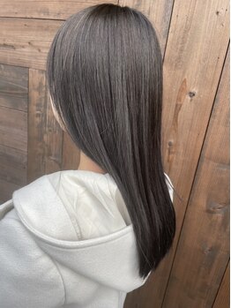 エトワールヘアー(Etoile hair)の写真/【綾羅木新町】縮毛矯正ならEtoile hairにお任せ！髪質改善しながら憧れの艶髪ストレートへ★