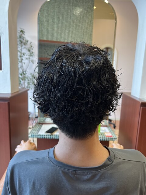 MEN'S HAIR 波巻きパーマ  stylist海