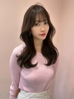 ボタン シブヤ(VOTAN SHIBUYA)&nbsp;韓国ヘア/顔まわりカット/前髪あり/くびれヘア/