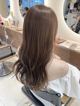 キャンバス バイ ネオリーブ 横浜西口(Canvas by neo.) ロング ブリーチなし ベージュ 【miku】