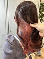 シュシュバイジャガラ 千葉駅北口店(chou chou byJAGARA) インナーカラー×ペールピンク【chou chou】