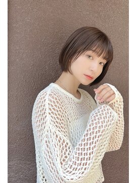 ウィローズ(WILLOW'S) 大人可愛い20代30代40代黒髪前下がりショートボブ丸みショート◎