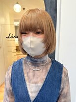 ローネス(LONESS)&nbsp;ぷつっとボブ　姫カットレイヤー　ミニボブ