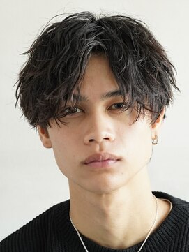 フィフス 仙台(fifth) 仙台シャドウパーマ波巻きパーマセンターパートツイストパーマ