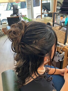 アンバー(amber) ヘアセット