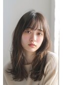 セミロング/レイヤー/似合わせ/バング/【lana hair新宿】
