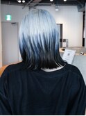 ミディアム顔周りレイヤー前髪カット韓国ヘア美髪_ba553502