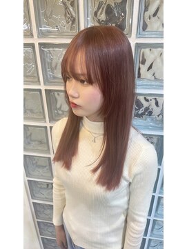 ボアップ 新居浜店(boappu) #ピンクベージュ#ベージュカラー#ピンクカラー#カラー