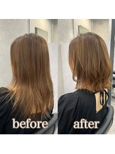 ヘアサロン ドットプラス 町田店(dot. plus) 簡単セット小顔レイヤーカット