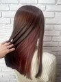 レーベン(Leben)&nbsp;#インナーカラー#ワインレッド#ナチュラル#ツヤ髪