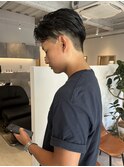 【marfe】刈り上げセンターパート＿ツーブロック＿メンズカット