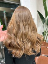 アミリー ひたち野うしく店(Amily)&nbsp;ハイライトバレイヤージュダブルカラーケアブリーチ20代30代