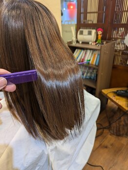 チェンバーズ(CHAMBERs)の写真/【袋町】髪質を見極め、プロがあなたに合った施術をご提案!髪質改善であなたの理想をカタチに♪