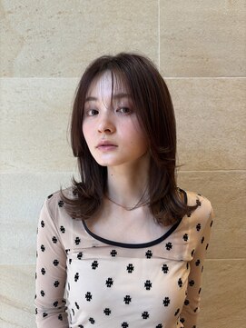 ソト 銀座(soto.) ミディアムヘア/暗めカラー/デザインカラー/銀座