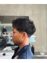 カルテックス(CALTEX)&nbsp;スパイキーショート×ピンワンカールパーマ