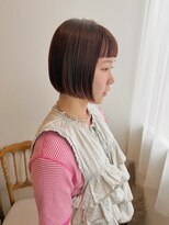 アモレット(amoretto)&nbsp;【sana担当】切りっぱなしボブ